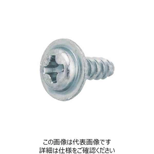 SUNCO 三価ホワイト (+)B0ナベWH=10 4×12 (1000本入) 21-00-010W-0040-0120-03（直送品）