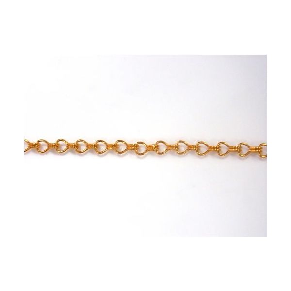 ニッサチェイン アルミカラーチェン 30m 金 AR12-GD 1本 128-0271（直送品）