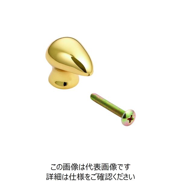 スガツネ工業 (100012760)B046ー30PB/真鍮つまみ※在庫限り B046-30PB 1個 225-4939（直送品）
