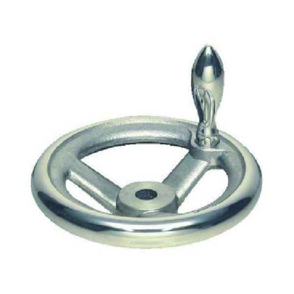 イマオコーポレーション イマオ ハンドル アルミ朝顔型ハンドル車(加工付) ハンドル径140mm ALV140-M 1個 132-4034（直送品）