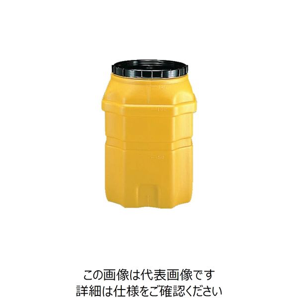 コダマ樹脂工業 コダマ タマローリー 120リットル イエロー AV-100 1個 106-1298（直送品）