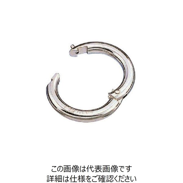 水本機械製作所 水本 ステンレス ピン止めチェーンキャッチ 線径8mm 内径35mm B-806 1個 849-1085（直送品）