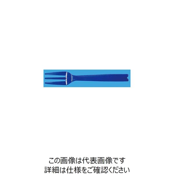 大黒工業 大黒 ミニフォーク#90 クリアブルー5連 100本袋 3771313 1袋(1000本) 237-2818（直送品）