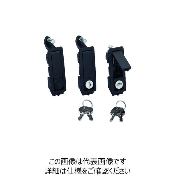 スガツネ工業 (140010683)282ー9407ーDフラッシュ コンプレッションラッチ 282-9407-D 1個 132-7730（直送品）