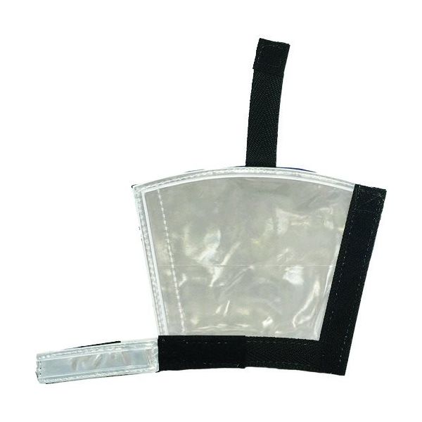 ミズケイ フルハーネスランヤード反射カバー「目立ち帯」(ホワイト) 4100121 1枚 226-6749（直送品）