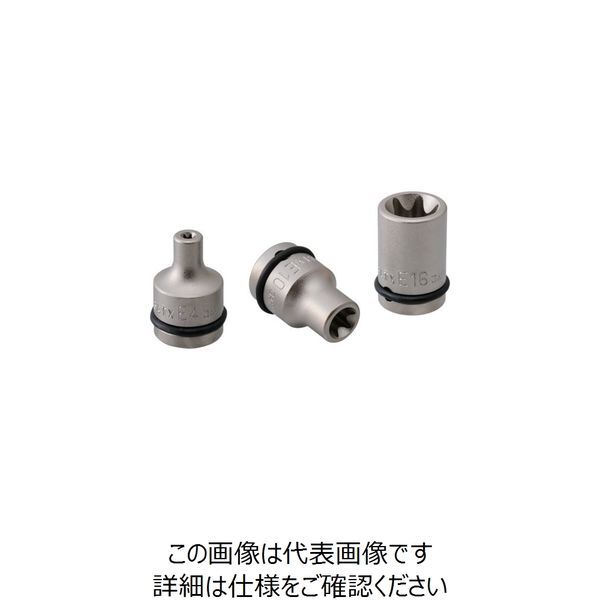 TONE インパクト用トルクスソケット E12 3ATX-E12HP 1個 864-2151（直送品）