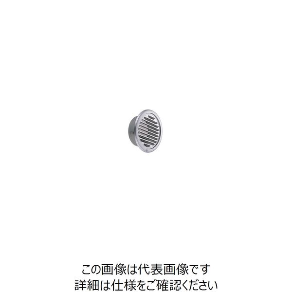 宇佐美工業 U.K 丸型ガラリφ125 125SG-XMBL 1個 227-9111（直送品）