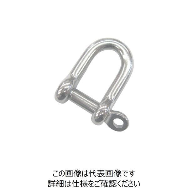 水本機械製作所 水本 ステンレス ネジシャックル 呼び6mm 長さ24mm B-248 1個 849-0954（直送品）