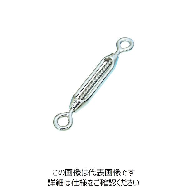 水本機械製作所 水本 ステンレス 枠式ターンバックル(アイ&アイ) 捻子径5分 A-392 1個 195-0047（直送品）