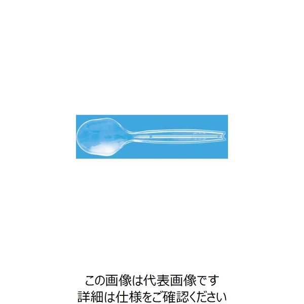 大黒工業 大黒 丸スプーン#100 (透明)5連 3770180 1袋(1000本) 237-2784（直送品）