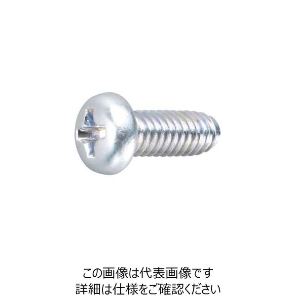 SUNCO 三価ホワイト アルミタイト ナベ 3×8 (3000本入) 30-00-NA00-0030-0080-03 1箱(3000本)（直送品）