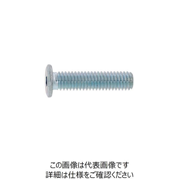 ■SUNCO 三価ホワイト TR×ローヘッドCAP インタトルク 4×10 (1000本入) A000LTIN0040010003(2435680)[送料別途見積り][法人・事業所限定][掲外取寄]