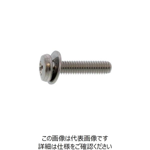 SUNCO 三価ホワイト （+）バインドP＝1 4×6 （1200本入） 10-00-0401-0040-0060-03 260-5278（直送品） 7,160円