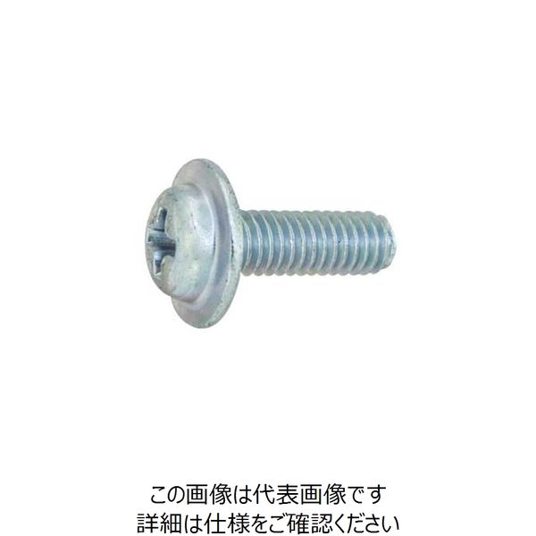 SUNCO 三価ホワイト カップスクリュー ナベ 3×5 (2000本入) 30-00-NC00-0030-0050-03（直送品）