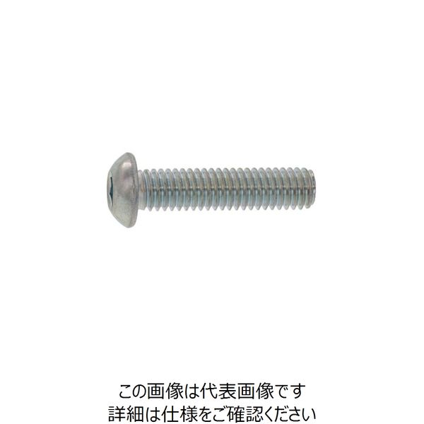 SUNCO ニッケル ボタンCAP(アンスコ 6×16 (500本入) A0-00-100A-0060-0160-05 1箱(500本)（直送品）