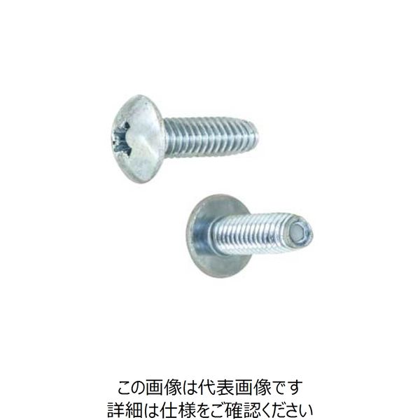 SUNCO 三価ホワイト Sタイプブレジャー 2.6×8 (6000本入) 30-00-000E-0026-0080-03（直送品）