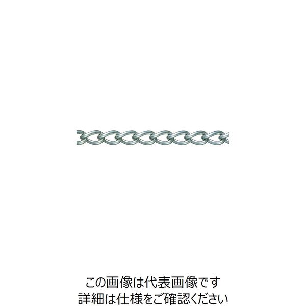 水本機械製作所 水本 SUS316 ステンレスマンテルチェーン 2-M 11.1～12m 316-2-M-12C 1本 159-6785（直送品）