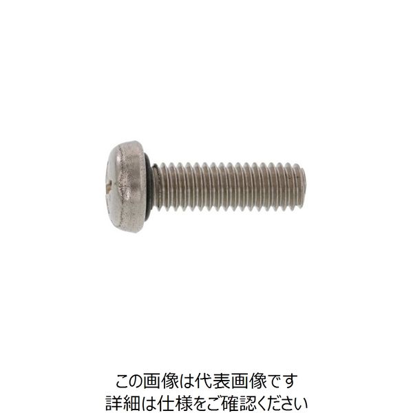 SUNCO SUSシールビスナベ小ネジ6×8 (1000本入) 00-02-D000-0060X0080-00 1箱(1000本)（直送品）