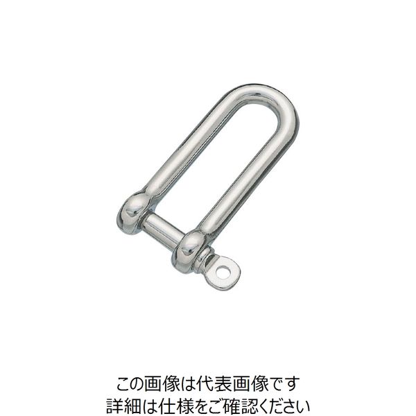 水本機械製作所 水本 ステンレス ロングネジシャックル 長さ96mm内幅24mm A-638 1個 195-0089（直送品）