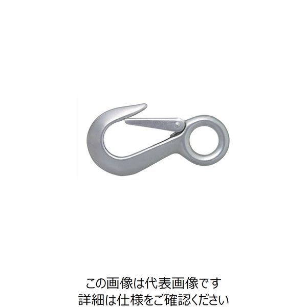 ニッサチェイン ステンレスセーフティースナップ 100mm B-1647 1セット(5個) 126-4570（直送品）