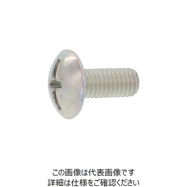 SUNCO ニッケルBS(+ー)トラスコ 4×8 (1500本入) 00-01-0203-0040X0080-05 1箱(1500本)（直送品）