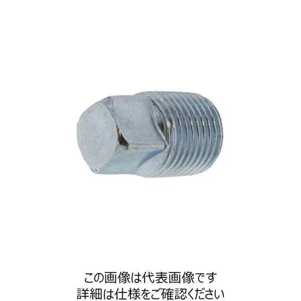 SUNCO SUS阪村プラグ（四角頭 R3/8-19 （100本入） A0-02-5620-8030-0000-00 240-9091（直送品）