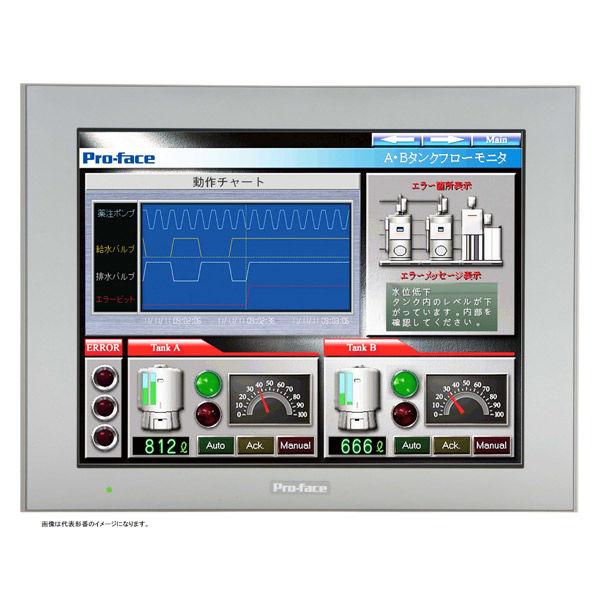 Pro-face プログラマブル表示器 PFXGP4601TMA 1台 シュナイダー