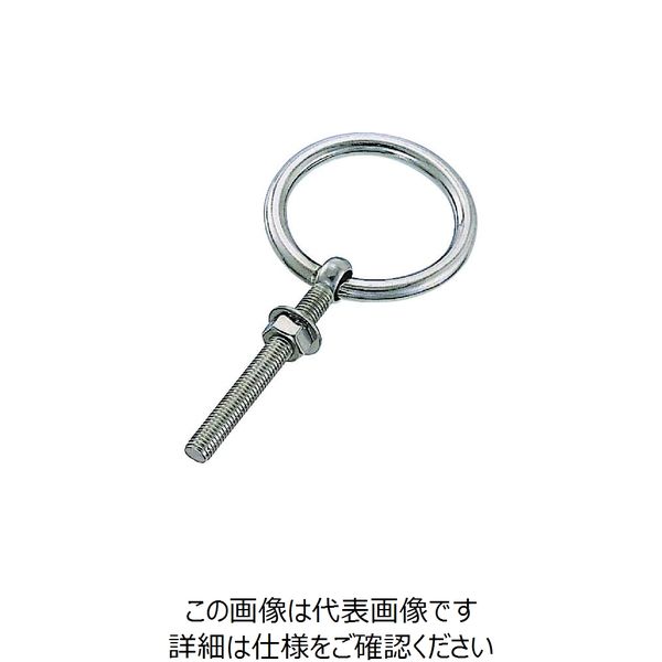 水本機械製作所 水本 ステンレス 丸カンボルト(ミリネジ) 捻子径M-12 A-2658 1個 201-3482（直送品）