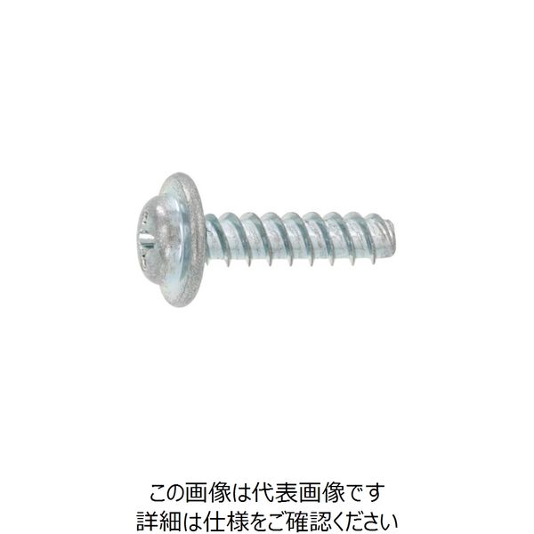 SUNCO 三価ブラック SPザツキ Pタイプ 3×8 (3000本入) 30-00-SPP0-0030-0080-04 1箱(3000本)（直送品）