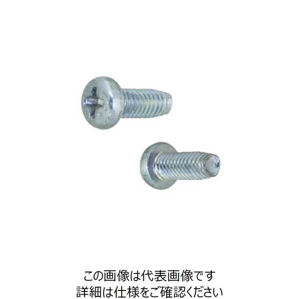 SUNCO 三価ホワイト Sタイトナベ(日東精工 4×8 (1500本入) 30-00-N000-0040-0080-03（直送品）