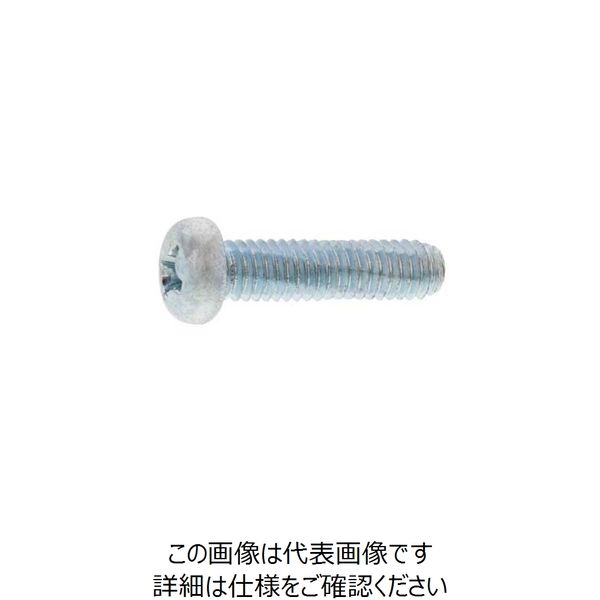 SUNCO 三価ホワイト FTネジ(ナベ) 3×6 (15000本入) 30-00-FT00-0030-0060-03 1箱(15000本)（直送品）