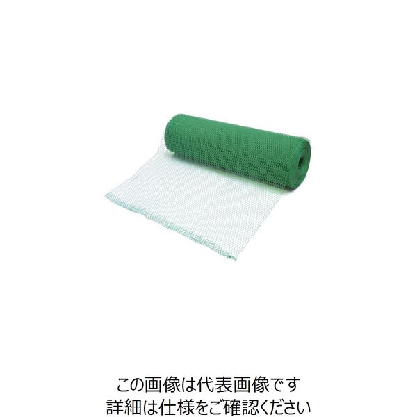 タキロンシーアイプラス TKCP ビニール亀甲金網 #18×40mm 910mm×30m グリーン 202159 1巻 123-5899（直送品）