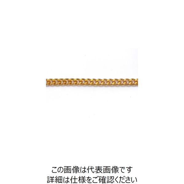 ニッサチェイン アルミカラーチェン 30m 金 AS18F-GD 1本 126-2953（直送品）