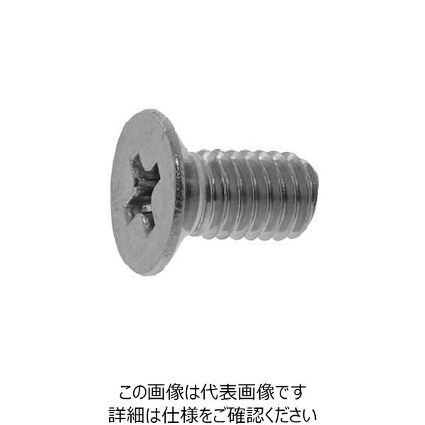 SUNCO ステン+UNF（FLAT（皿角度100°#10-32×1/2 （100本入） 229-4437