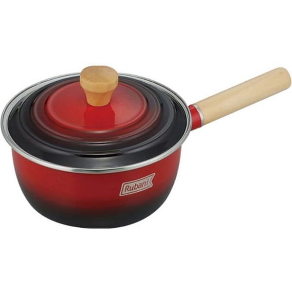 和平フレイズ ルバーニ IH対応ホーロー片手鍋18cm RA-9789 1個