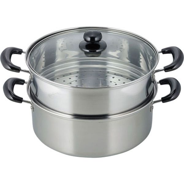 和平フレイズ ヴェンセ IH対応二段蒸し器26cm VR-8182 1個