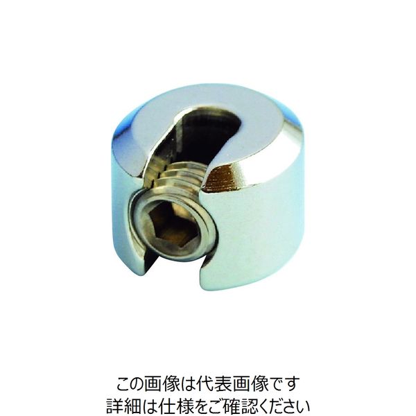 水本機械製作所 水本 ステンレス シングルクリップ 適合ワイヤー径1mm B-2186 1個 162-9847（直送品）