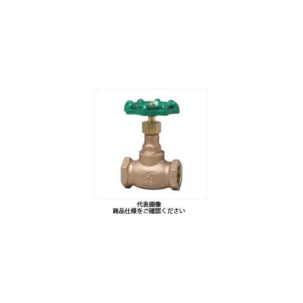 大和バルブ 青銅製10Kストップバルブ B10S 25A 1個（直送品