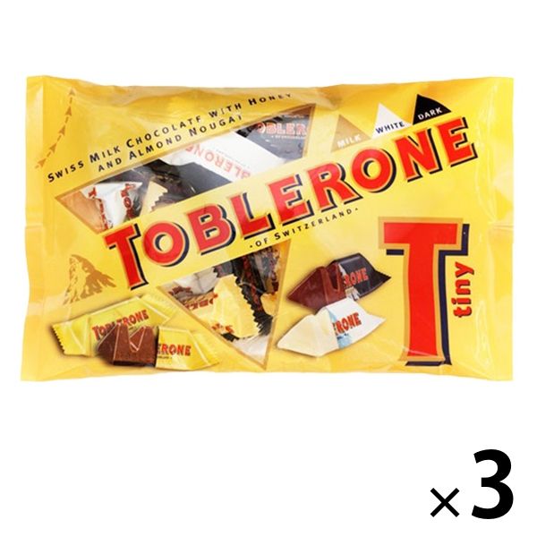 タイニー アソートバッグ 3袋 トブラローネ チョコレート 詰め合わせ 輸入菓子