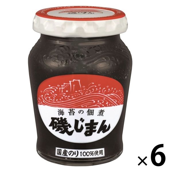 磯じまん 磯じまん大瓶 海苔の佃煮 国産のり100%使用 140g 1セット（6個）