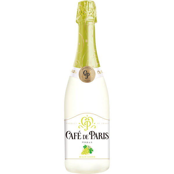 【スパークリングワイン】カフェ・ド・パリ ブラン・ド・フルーツ マスカット 750ml 1本