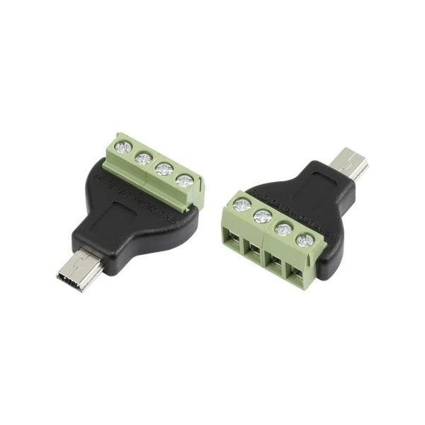 アールエスコンポーネンツ RS PRO USBコネクタ Mini B タイプ オス ケーブルマウント 179-2870 1個（直送品）