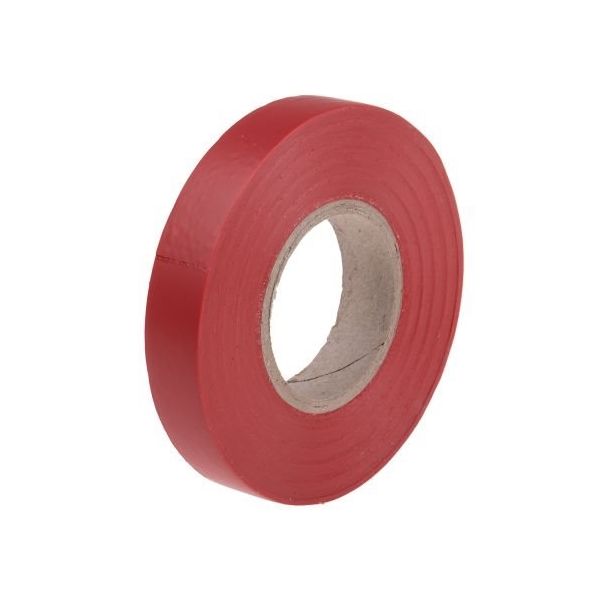 アールエスコンポーネンツ RS PRO 絶縁テープ 赤最大動作温度:+70°C幅:12mm 134-7327 1巻（直送品）