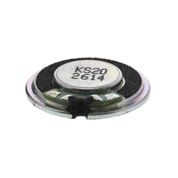 アールエスコンポーネンツ RS PRO 圧電型サウンダー 8Ω定格出力:0.3W 20 （Dia.） x 3.1mm 771-6989（直送品）