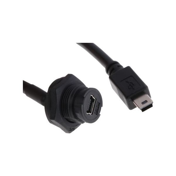 アールエスコンポーネンツ RS PRO USB延長ケーブル 200mm 111-6755 1個（直送品）