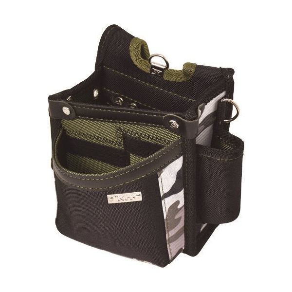 基陽 KH SAKURA 腰袋 小 ホルダー付 グリーン GEA1614G 1個 135-9295（直送品）