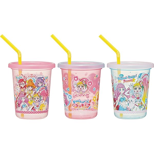 スケーター SIH3ST ストロー付タンブラー320ml 3個セット