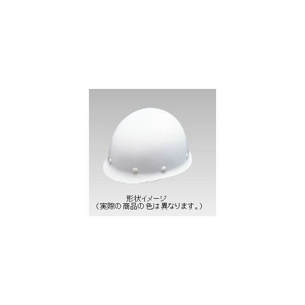 ユニット ヘルメット 黄 377-03YE 1個（直送品）