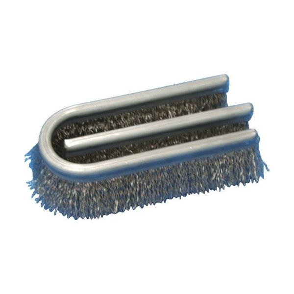 クロダブラシ チャンネル U型ー3号スペアー ステンレス0.2波 6U-3SUS-S 1個 856-7525（直送品）