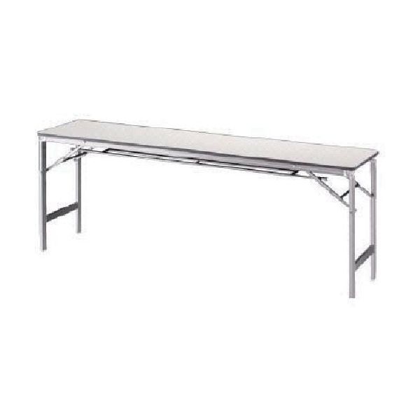 ナイキ 折りたたみテーブル 外寸法:W1800×D600×H700 KHL1860-LGL 1個 868-5108（直送品）